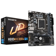 GIGABYTE H610M K DDR4 - SCHEDA MADRE SOCKET 1700 (CPU INTEL 12 - 13 - 14 GEN)