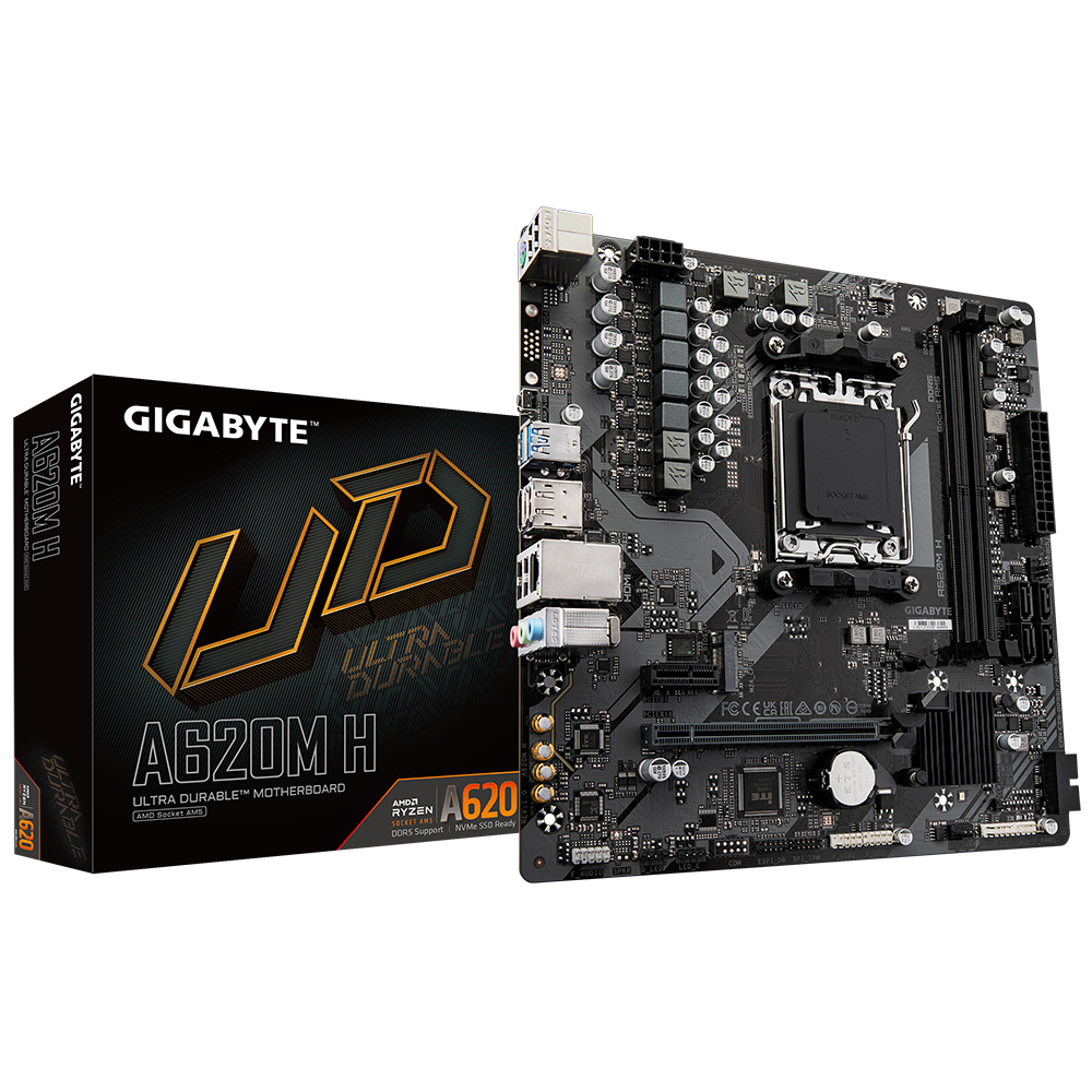GIGABYTE A620M H (SCHEDA MADRE SOCKET AM5 - DDR5)