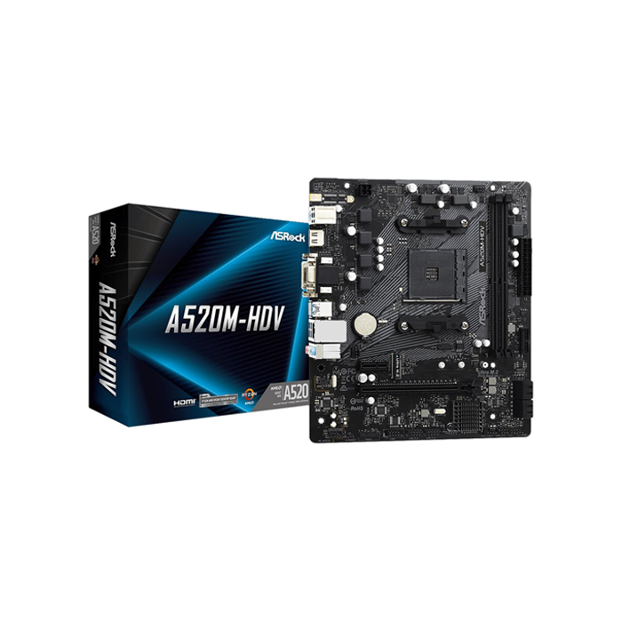 ASROCK A520M-HDV (SCHEDA MADRE SOCKET AM4 - DDR4)