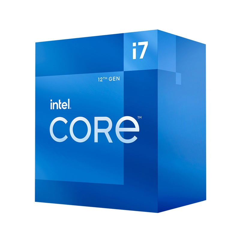 CPU INTEL CORE i7-12700F ALDER LAKE - CPU BOX - BASE 2.10 GHZ / TURBO 4.90 GHZ - CACHE 25 MB - SOCKET 1700